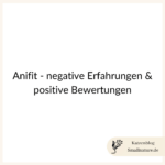 anifit negative erfahrungen bewertung erfahrungsberichte